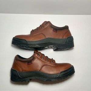 Red Wing Shoes 57965 Men’s Size 9D Brown Leather Work Shoes USA Made EH